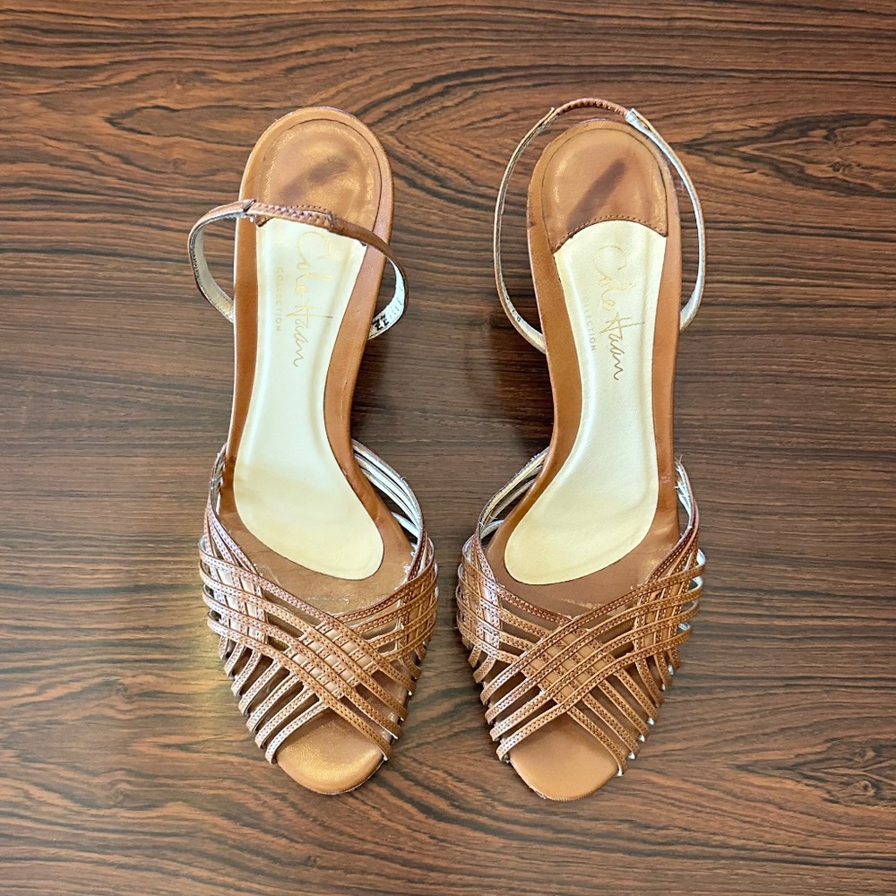 Cole Haan Collection Italian leather slingback